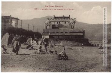 La Côte basque. 1463. Hendaye : le casino et la plage. - Toulouse : phototypie Labouche frères, [entre 1905 et 1937]. - Carte postale