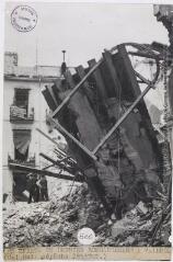 Les effets du dernier bombardement à Valence / photographie Luis Vidal, Valence. - [avant le 25 mai 1937]. - Photographie
