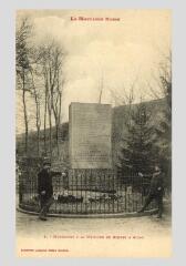 La Montagne Noire. 1. Monument à la mémoire de Riquet à Alzau / [cliché Labadie]. - Toulouse : Labouche frères, marque LF au verso, [entre 1905 et 1930]. - Carte postale