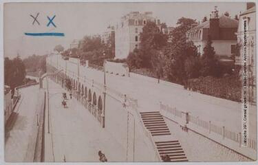 Série C. N° 17. Pau (7) : le boulevard des Pyrénées et avenue Léon Say. - Toulouse : maison Labouche frères, [entre 1900 et 1940]. - Photographie
