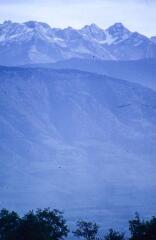 B 9862-9879. Alpes (Isère) : Grenoble (place Victor Hugo), panorama des montagnes (Mont Aiguille). B 9880-9881. Sapin et écorce. B 9882-9890. Savoie : col du Granier, panoramas et vue sur le Mont-Blanc.