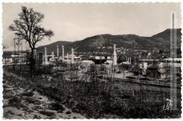 Mancioux (Hte-Garonne) : usine pétrole, gaz. - Toulouse : éditions Pyrénées-Océan, Labouche frères, marque Elfe, [vers 1950]. - Carte postale