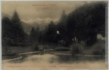 Les Pyrénées (1re série). 112. Luchon [Bagnères-de-Luchon] : parc du casino. - Toulouse : phototypie Labouche frères, [entre 1911 et 1918]. - Carte postale