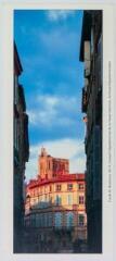 Toulouse : place Sainte-Scarbes depuis la rue Perchepinte / photographie Leric. - [s.l] : les éditions du saute mouton, [vers 2020]. - Carte postale