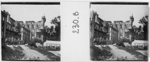Boîte 100. Arras, Lens (Pas-de-Calais) : conséquences de la guerre 1914-1918. - Photographies.