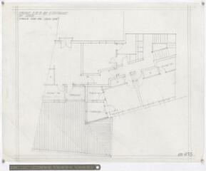 Plan du troisième étage.