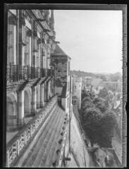 Amboise : le château : balcon des confréries. - 23 juin 1910. - Photographie