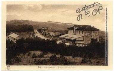 96. St-Ferréol : hôtel de la Plage. - Toulouse : [Labouche frères], marque LF, [entre 1930 et 1950]. - Carte postale
