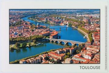 Toulouse : vue générale / photographie Barthe. - Toulouse : Diagramm éditeur, [vers 2020]. - Carte postale