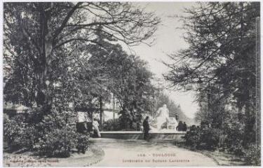 159. Toulouse : intérieur du square Lafayette. - Toulouse : phototypie Labouche frères, marque LF au verso, [entre 1920 et 1950]. - Carte postale