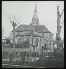 [Aurillac (Cantal)] : abside de l'église Saint-Géraud. - [entre 1905 et 1925]. - Photographie