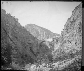 Ponts Halsfeld sur la Durance (Briançon) 4 août 1905.