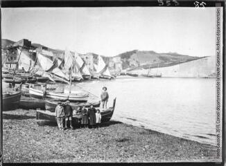 Banyuls : la plage et le port. - 31 décembre 1923.