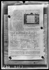 [Pages d'un manuel : schémas du circuit de récepteurs de communication]. - [années 1940].