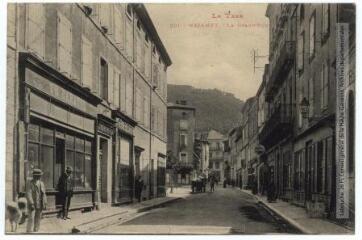 Le Tarn. 201. Mazamet : la Grand'rue. - Toulouse : phototypie Labouche frères, [entre 1905 et 1937]. - Carte postale