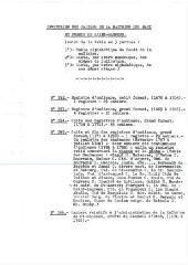 Inventaire des archives de la Maîtrise de Comminges (et table de concordance)