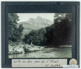 Le pic du Gar près de Saint-Béat / cliché François Duffas. - [après 1920].