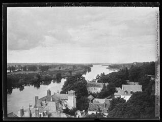 La Loire en amont d’Amboise. - 23 juin 1910. - Photographie