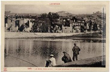 L'Aveyron. 249. Le Gua, près Aubin : le bas quartier et le bassin. - Toulouse : phototypie Labouche frères, [entre 1918 et 1937]. - Carte postale