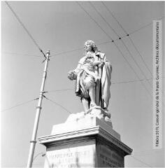 Toulouse : la statue de Pierre-Paul Riquet / Jean Ribière photogr. - 1961. - Photographie