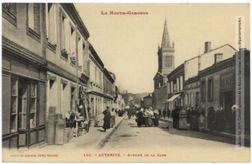 La Haute-Garonne. 150. Auterive : avenue de la gare. - Toulouse : phototypie Labouche frères, marque LF au verso, [1909]. - Carte postale