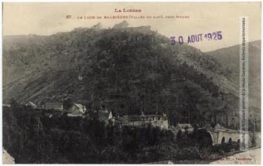 La Lozère. 67. Le Lion de Balsièges (vallée du Lot), près Mende. - Toulouse : phototypie Labouche frères, [entre 1918 et 1937], tampon d'édition du 30 août 1925. - Carte postale
