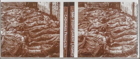 866. Le Mont Garni (Aisne) : cadavres français, [entre 1914 et 1918]. - Photographie