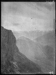 Vue sur Les Cabannes du Quié de Lujat. - 31 mai 1925-1 juin 1925.