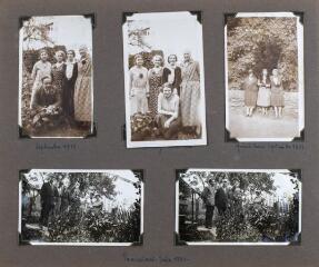 1 vue  - Cinq portraits de groupes (Grand-Croix, Panissères, lieux inconnus 1931-1934). (ouvre la visionneuse)