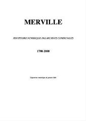  - Merville, archives communales (ouvre la visionneuse)