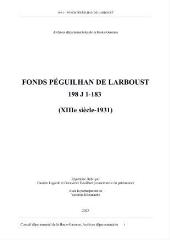 1225 Ko - Famille Péguilhan de Larboust (198 J) (ouvre la visionneuse)