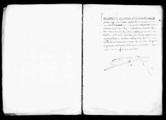 128 vues  - Commanderie de Caignac : inventaire des titres et archives. (ouvre la visionneuse)