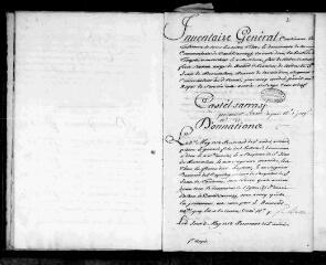 155 vues  - Commanderie de La Villedieu ou de Castelsarrasin : inventaire des titres et archives. (ouvre la visionneuse)