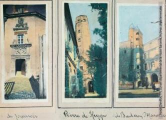 38 vues - Tours des Capitouls, vieux hôtels, églises de Toulouse / par Charles Chevillot. - [entre 1950 et 1965]. - Photographie (ouvre la visionneuse)