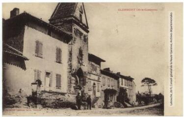 2 vues  - Clermont (Hte-Garonne). - Toulouse : phototypie Labouche frères, marque LF au verso, [1922]. - Carte postale (ouvre la visionneuse)