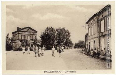 2 vues  - Escalquens (H.-G.) : la Consquille [Cousquille]. - Toulouse : phototypie Labouche frères, [entre 1937 et 1950]. - Carte postale (ouvre la visionneuse)
