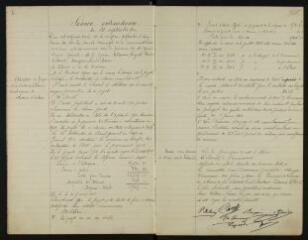 102 vues - Commune de Launac. 1 D 8 : registre de délibérations, 1902-1913 (ouvre la visionneuse)