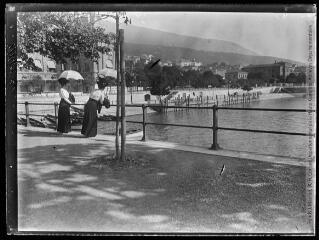 1 vue  - Neuchâtel : le lac. - 1er septembre 1911. - Photographie (ouvre la visionneuse)