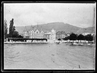 1 vue  - Lac Léman. - 8 juillet 1910. - Photographie (ouvre la visionneuse)