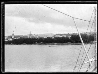1 vue  - Ouchy : lac Léman. - 8 juillet 1910. - Photographie (ouvre la visionneuse)