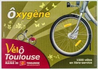 2 vues  - [Carte publicitaire pour la location de vélo par la mairie de Toulouse]. - [s.l] : Cart\'Com, [après 1950]. - Carte postale (ouvre la visionneuse)