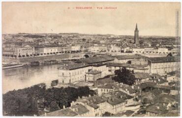2 vues  - 6. Toulouse : vue générale. - Toulouse : phototypie Labouche frères, marque LF au verso, [entre 1905 et 1925]. - Carte postale (ouvre la visionneuse)