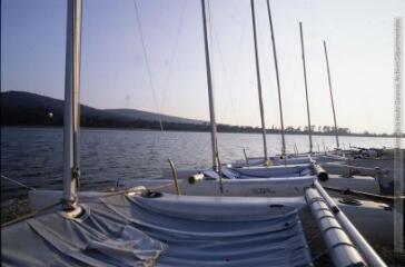 8 vues  - Saint-Ferréol : le lac, la forêt, le lac vidé (janvier 1994), les bateaux sur la plage, les robinets sous le barrage. (ouvre la visionneuse)