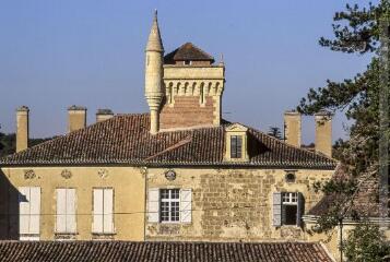 4 vues  - Miramont-Latour : château, pigeonnier. (ouvre la visionneuse)