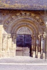 4 vues  - Sévignacq : portail sud de l\'église Saint-Pierre. (ouvre la visionneuse)