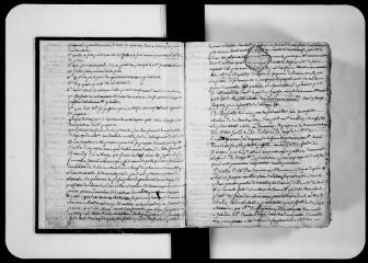 447 vues  - Commune du Faget. 1 D 1 : registre des délibérations consulaires, 1773, 29 juin-1816, 15 juillet (ouvre la visionneuse)