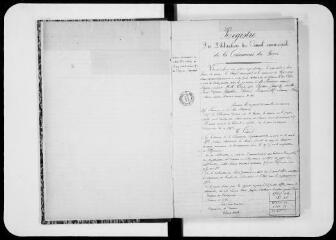 146 vues  - Commune du Faget. 1 D 5 : registre des délibérations du conseil municipal, 1894, 5 août-1909, 21 mars (ouvre la visionneuse)