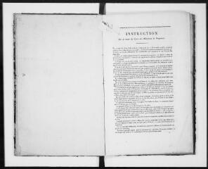 55 vues Commune d'Arnaud-Guilhem. 1 G 6 : livre de mutations, 1819