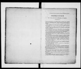 35 vues Commune de Saint-Mamet. 1 G 1 : livre des mutations, 1820-[36]