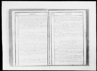 56 vues  - Commune de Drudas. 1 D 2 : registre des délibérations du conseil municipal, 1842, 8 mai -1854, 7 mai (ouvre la visionneuse)